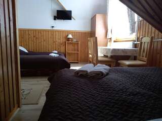 Отели типа «постель и завтрак» Noclegi U Reni Бялка-Татшаньска Четырехместный номер с собственной ванной комнатой-3